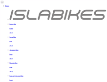 Tablet Screenshot of islabikes.co.uk