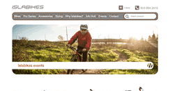 Desktop Screenshot of islabikes.com
